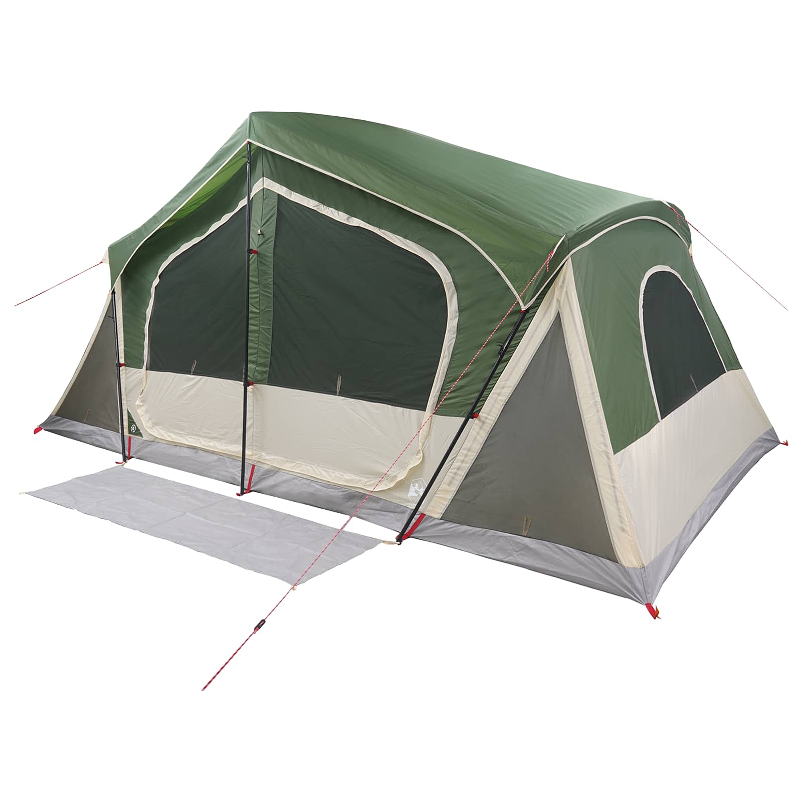 vidaXL Namiot domek zielony 480 x 273 x 205 cm Poliester i Stal