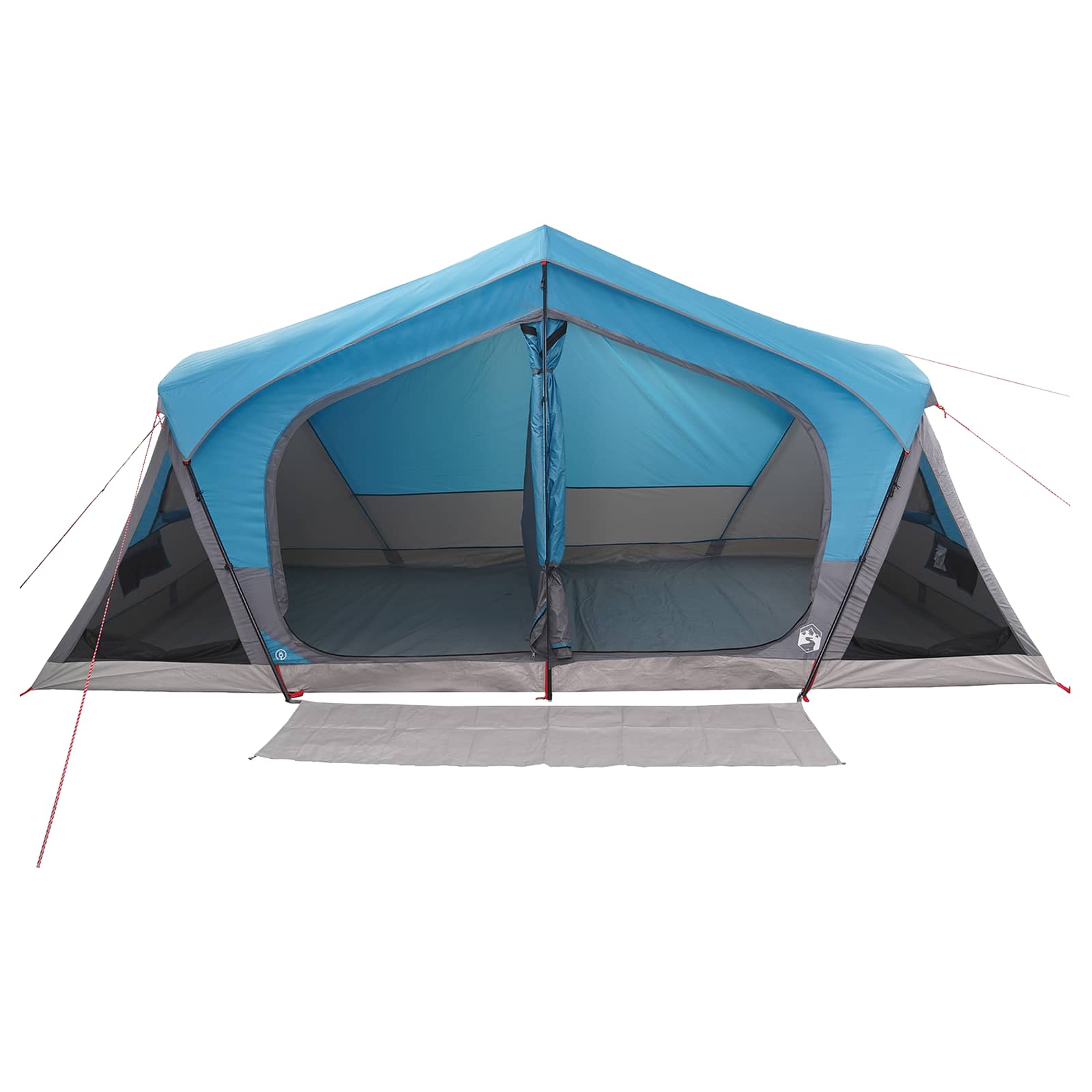 vidaXL Namiot domek niebieski 480 x 273 x 205 cm Poliester i Stal