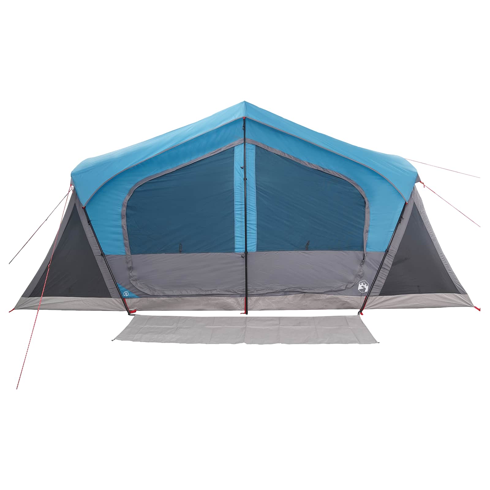 vidaXL Namiot domek niebieski 480 x 273 x 205 cm Poliester i Stal