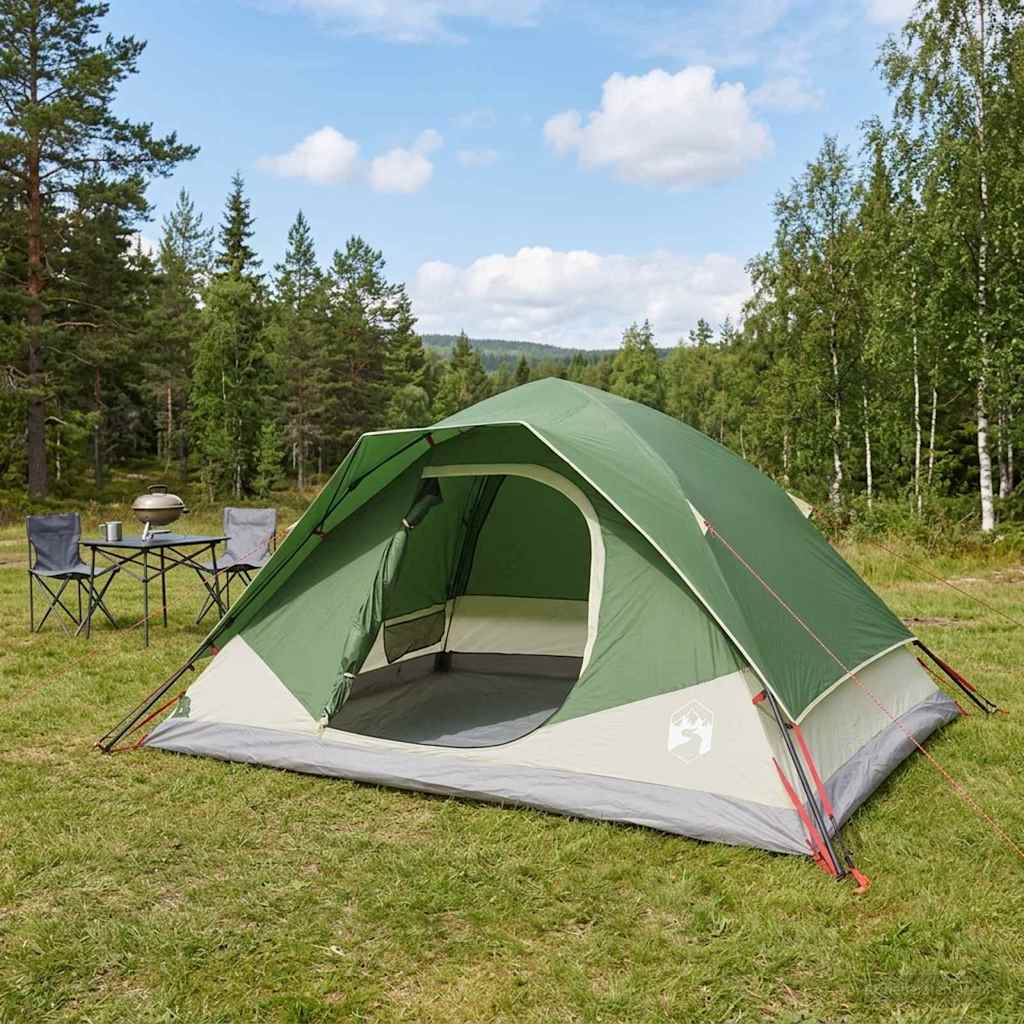 vidaXL Namiot Instant zielony 305 x 215 x 140 cm Poliester i Stal