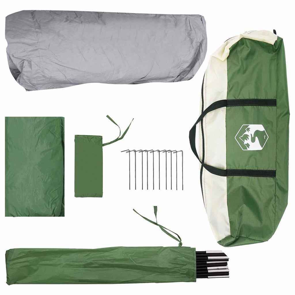vidaXL Namiot Instant zielony 305 x 275 x 190 cm Poliester i Stal