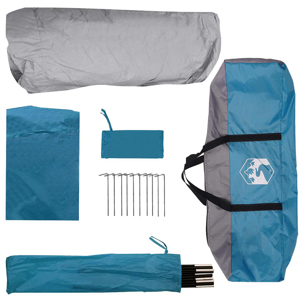vidaXL Namiot Instant niebieski 305 x 275 x 190 cm Poliester i Stal