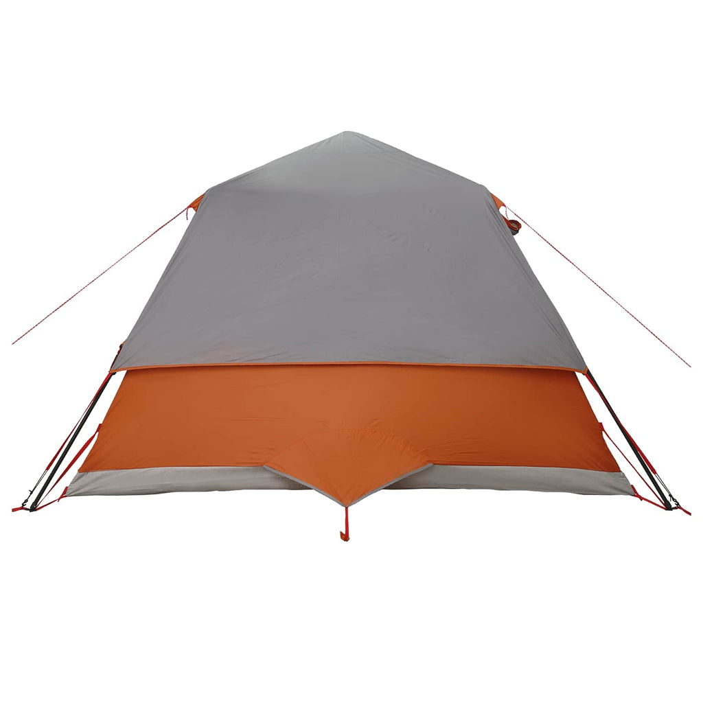 vidaXL Namiot Instant z dachem Szary i pomarańczowy 305 x 275 x 190 cm