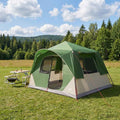 vidaXL Namiot Instant zielony 365 x 380 x 200 cm Poliester i Stal