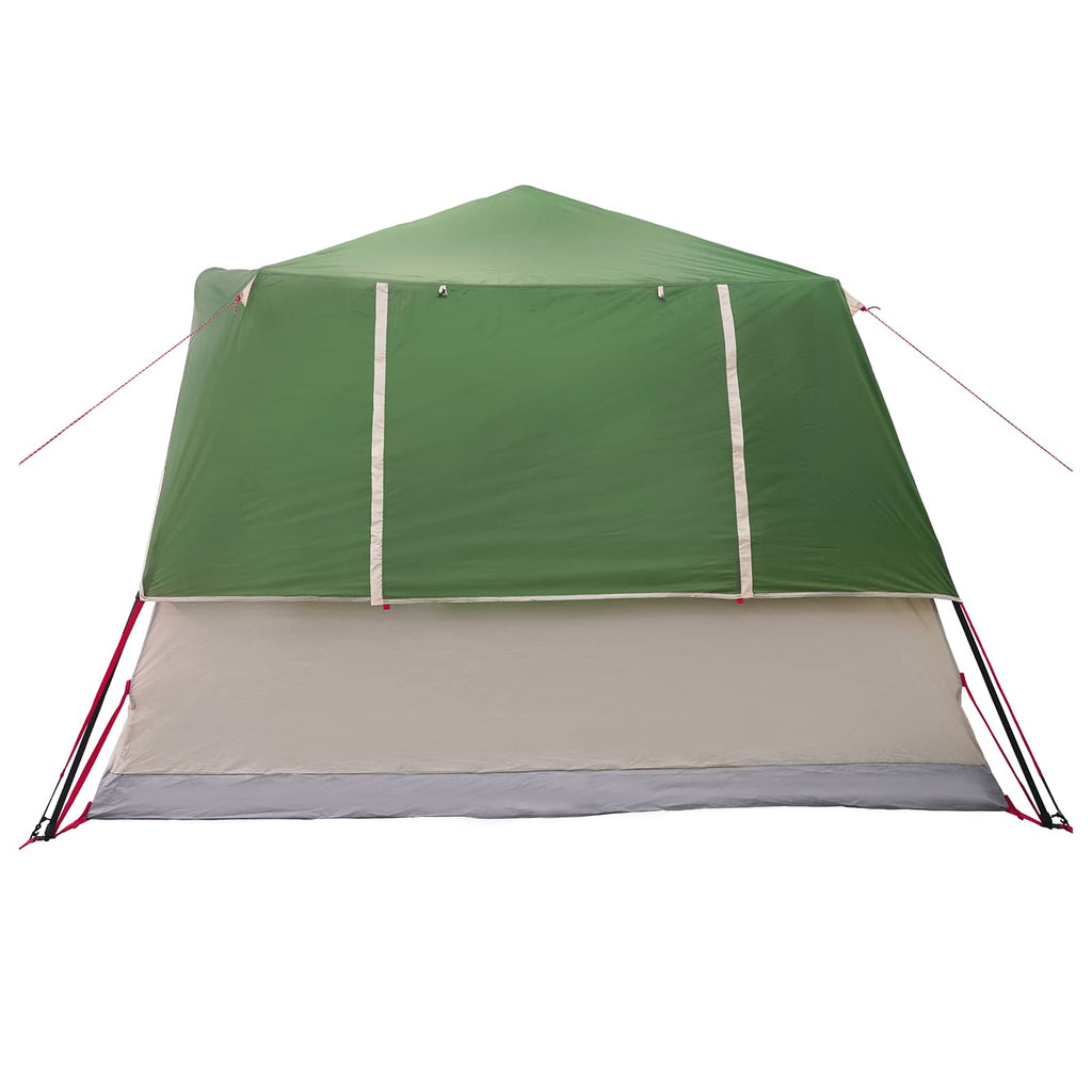 vidaXL Namiot Instant zielony 365 x 380 x 200 cm Poliester i Stal