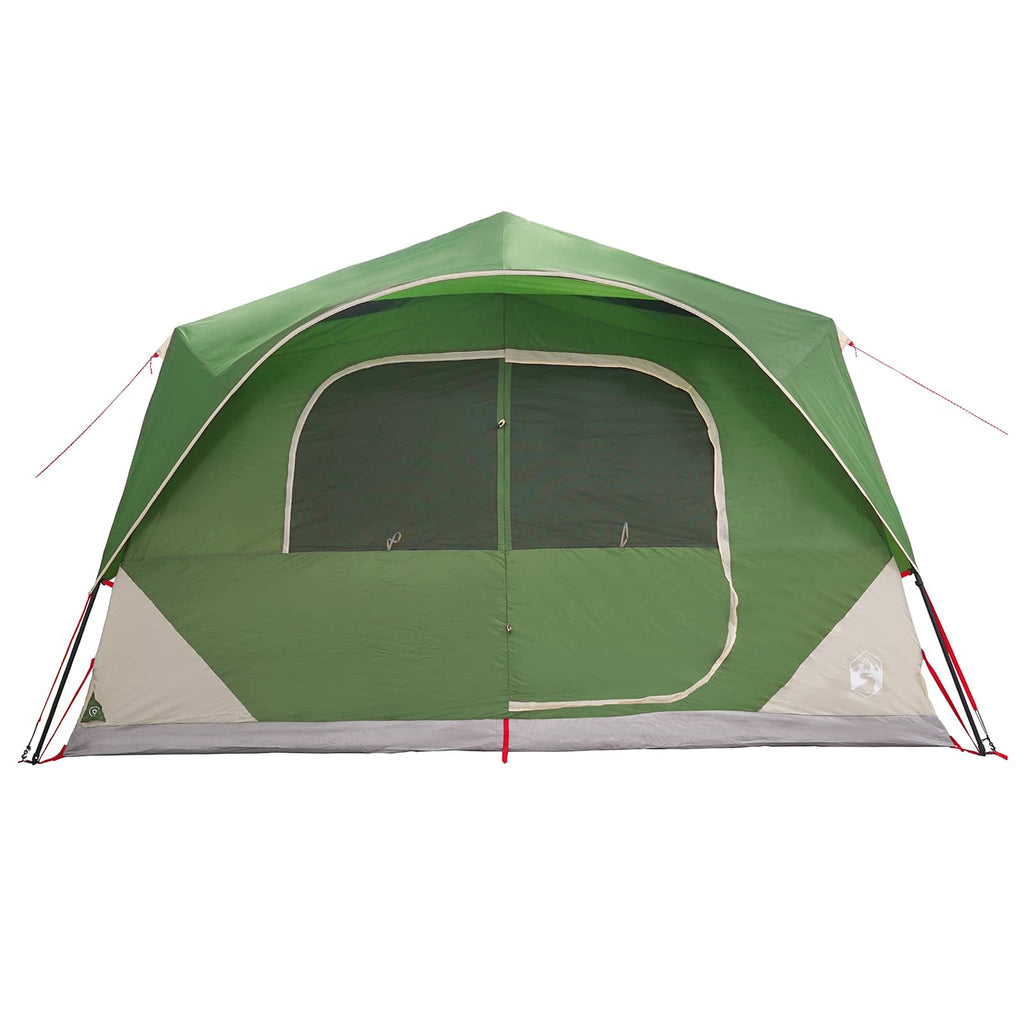 vidaXL Namiot Instant zielony 365 x 380 x 200 cm Poliester i Stal