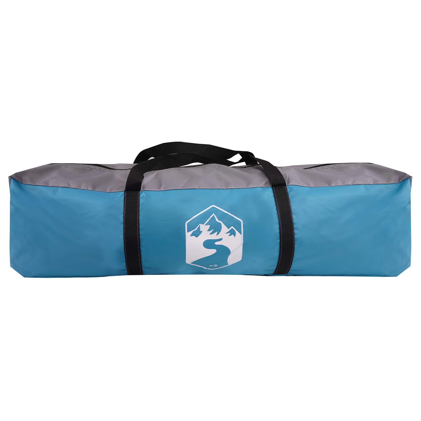 vidaXL Namiot Instant niebieski 365 x 380 x 200 cm Poliester i Stal