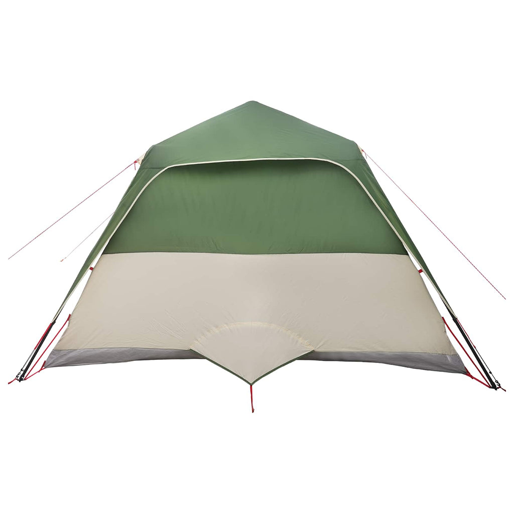 vidaXL Namiot rodzinny zielony 305 x 275 x 190 cm Poliester i Stal