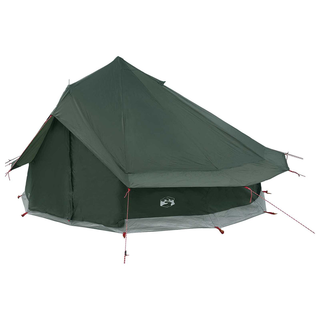 vidaXL Namiot Tipi z dachem Zielony wojskowy 700 x 700 x 395 cm