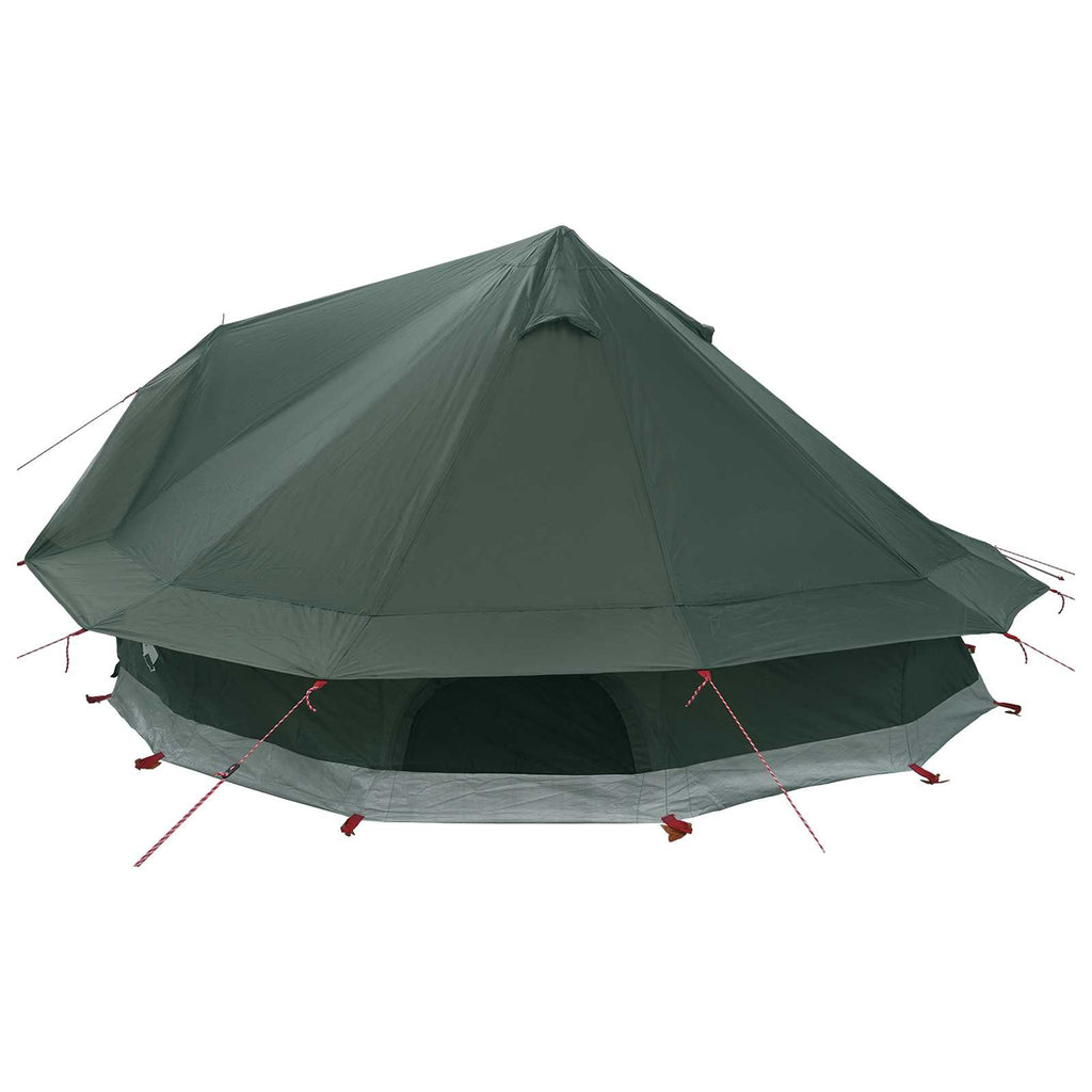 vidaXL Namiot Tipi z dachem Zielony wojskowy 700 x 700 x 395 cm
