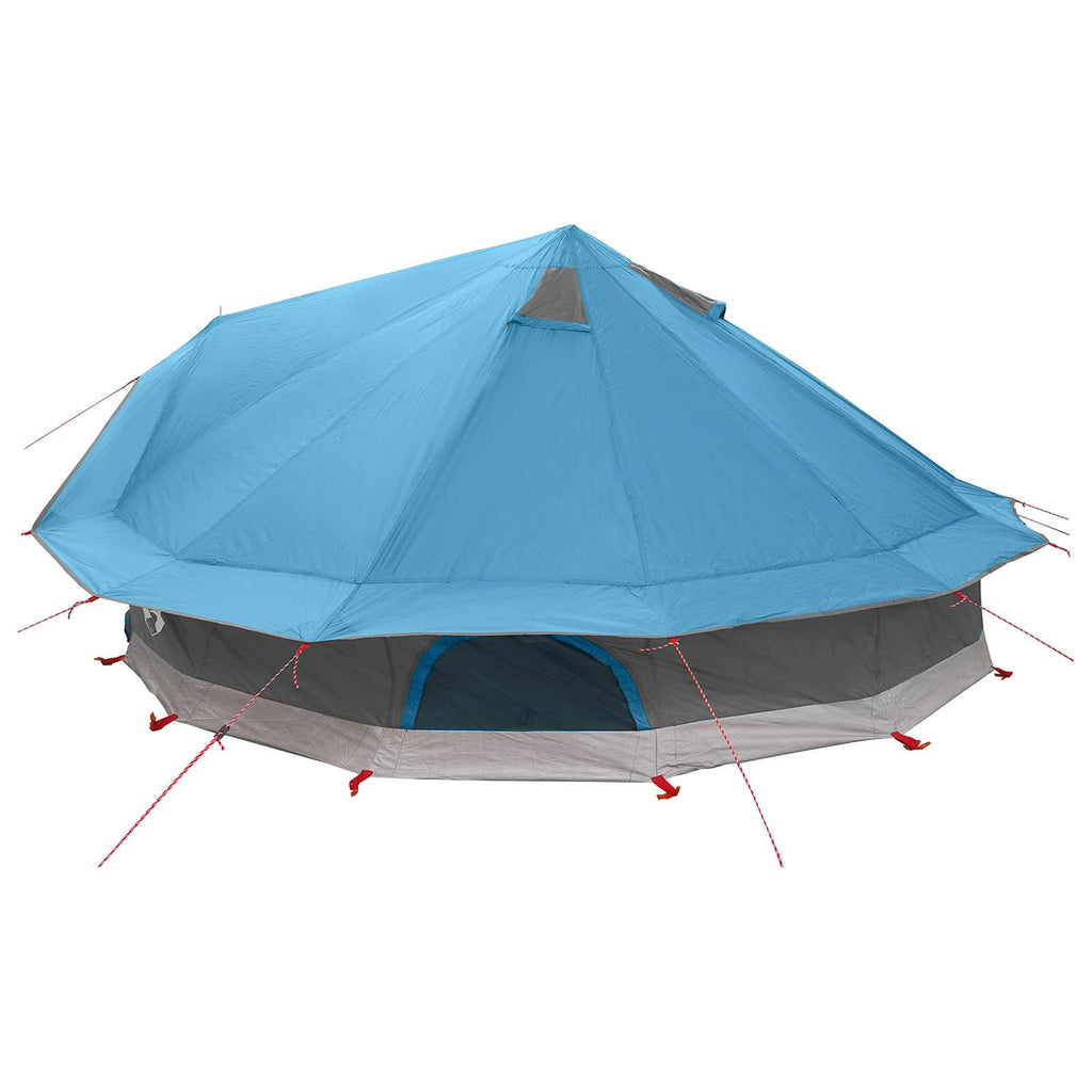 vidaXL Namiot Tipi niebieski 800 x 800 x 430 cm Poliester i Stal