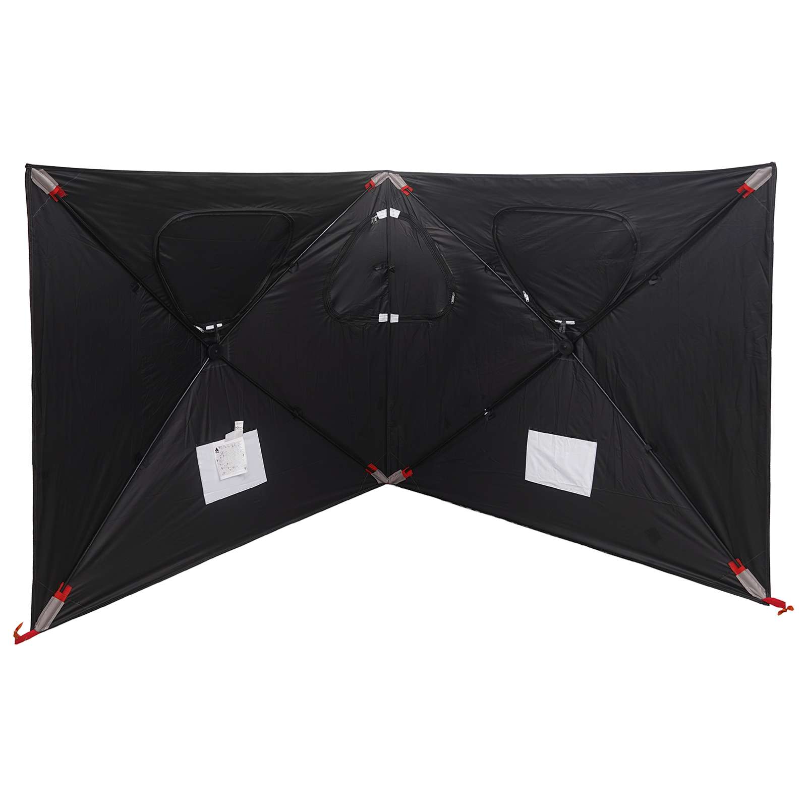 vidaXL Namiot myśliwski z dachem Biały Blackout 145 x 145 x 150 cm