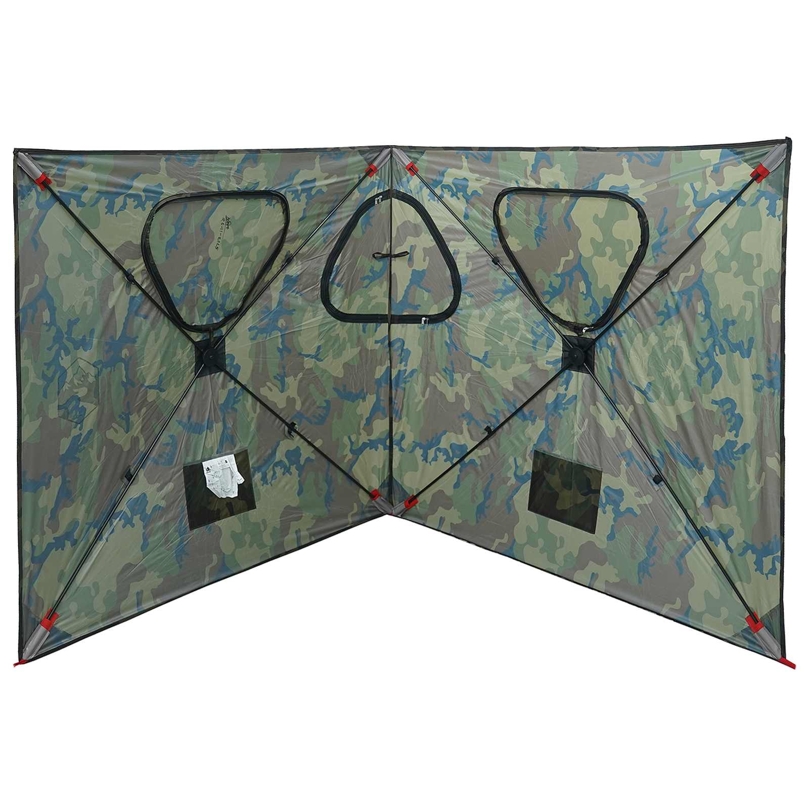 vidaXL Namiot myśliwski Moro 145 x 145 x 150 cm Poliester i Stal
