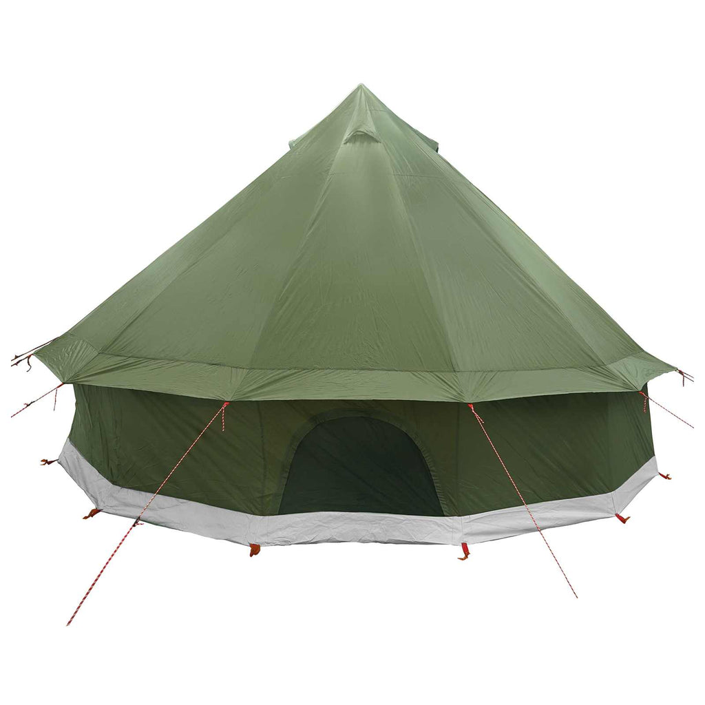 vidaXL Namiot Tipi z dachem Oliwkowy zielony 300 x 300 x 200 cm