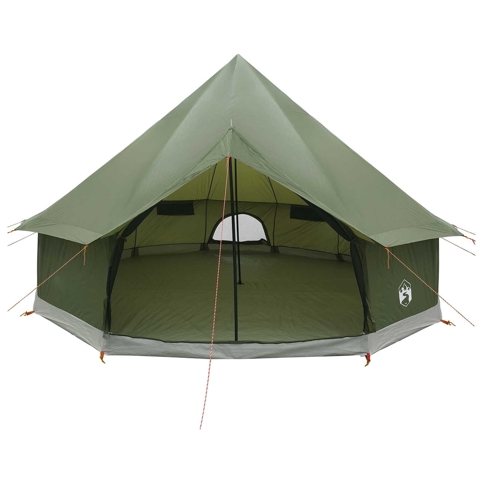 vidaXL Namiot Tipi z dachem Oliwkowy zielony 300 x 300 x 200 cm