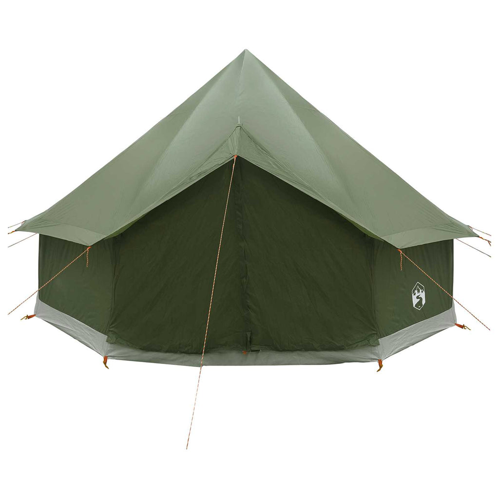 vidaXL Namiot Tipi z dachem Oliwkowy zielony 300 x 300 x 200 cm