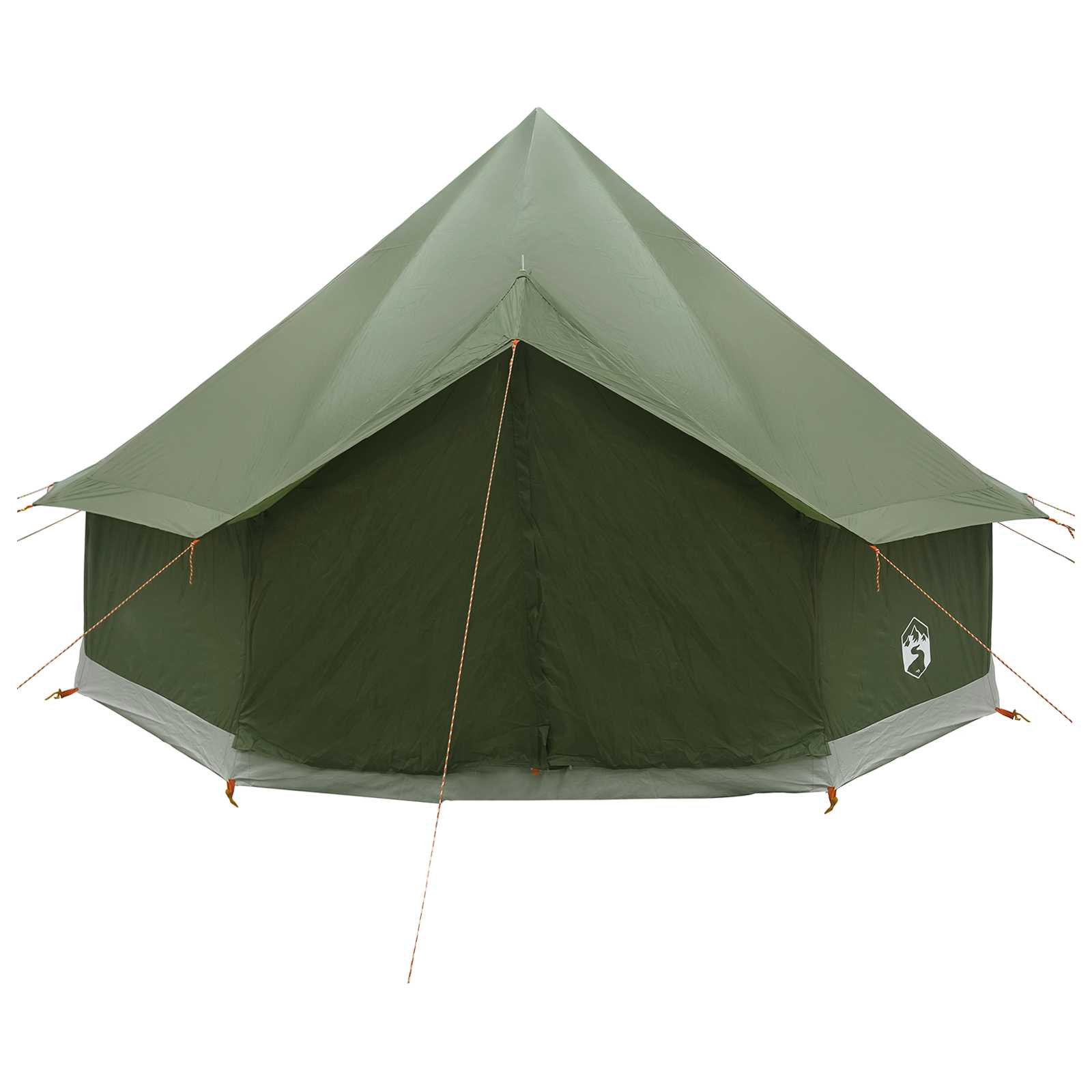 vidaXL Namiot Tipi z dachem Oliwkowy zielony 300 x 300 x 200 cm