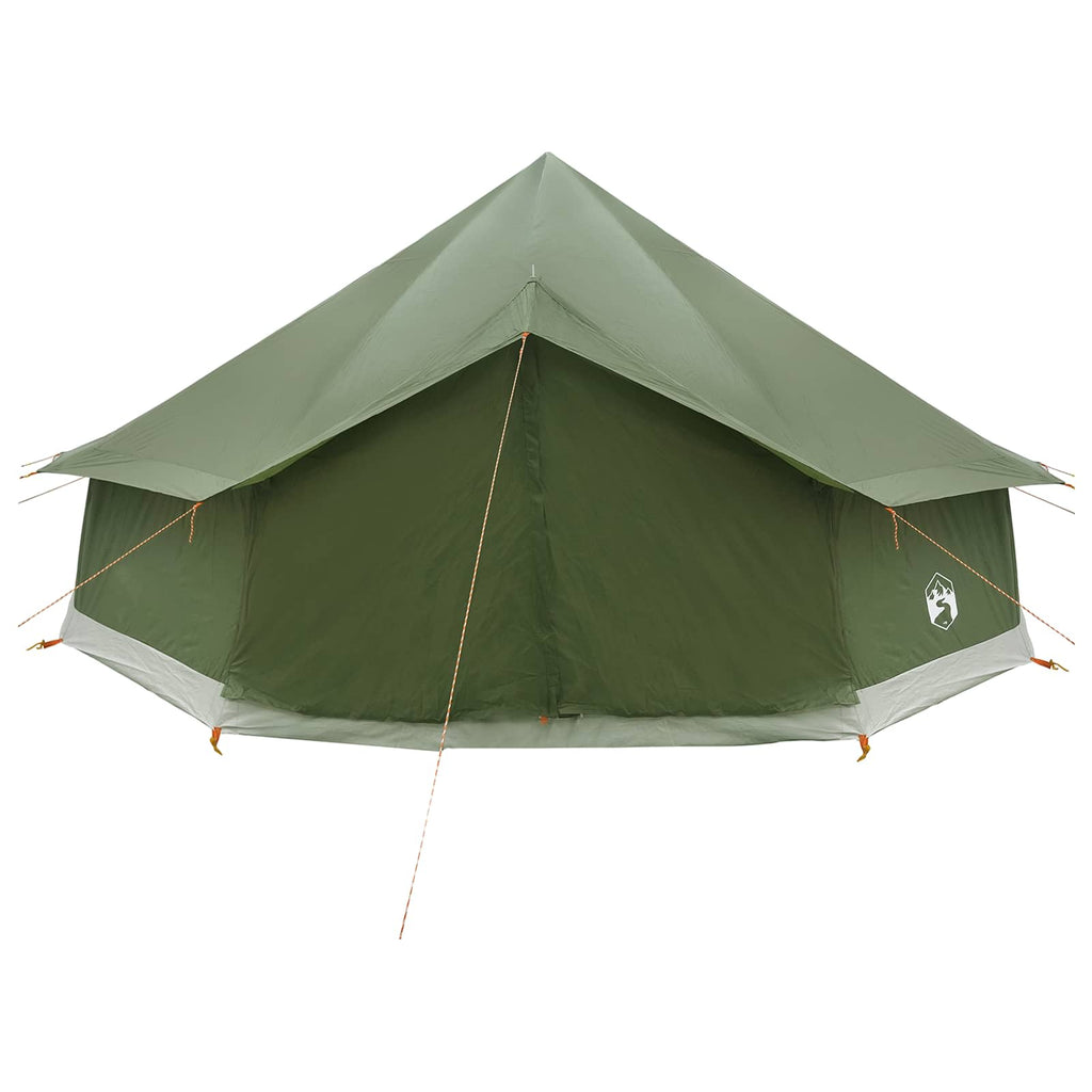 vidaXL Namiot Tipi z dachem Oliwkowy zielony 600 x 600 x 350 cm