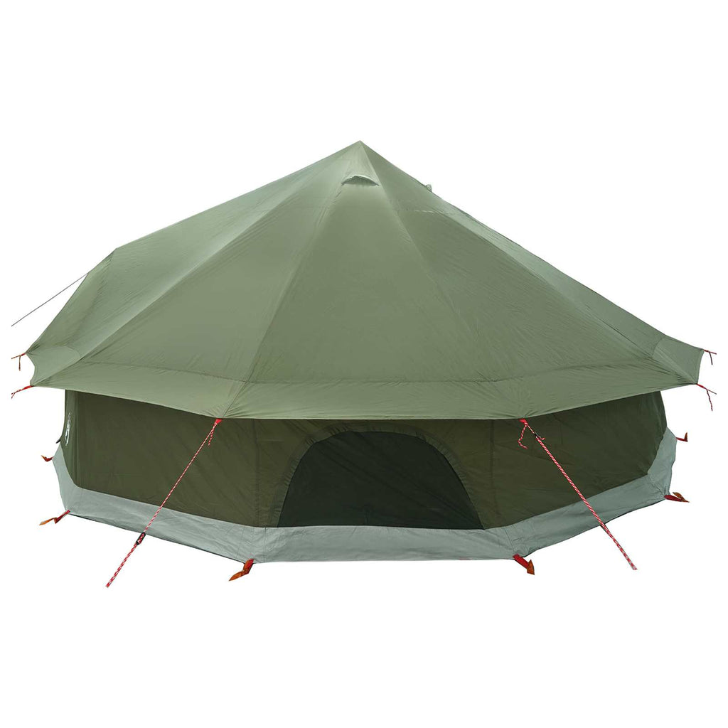vidaXL Namiot Tipi z dachem Oliwkowy zielony 600 x 600 x 350 cm