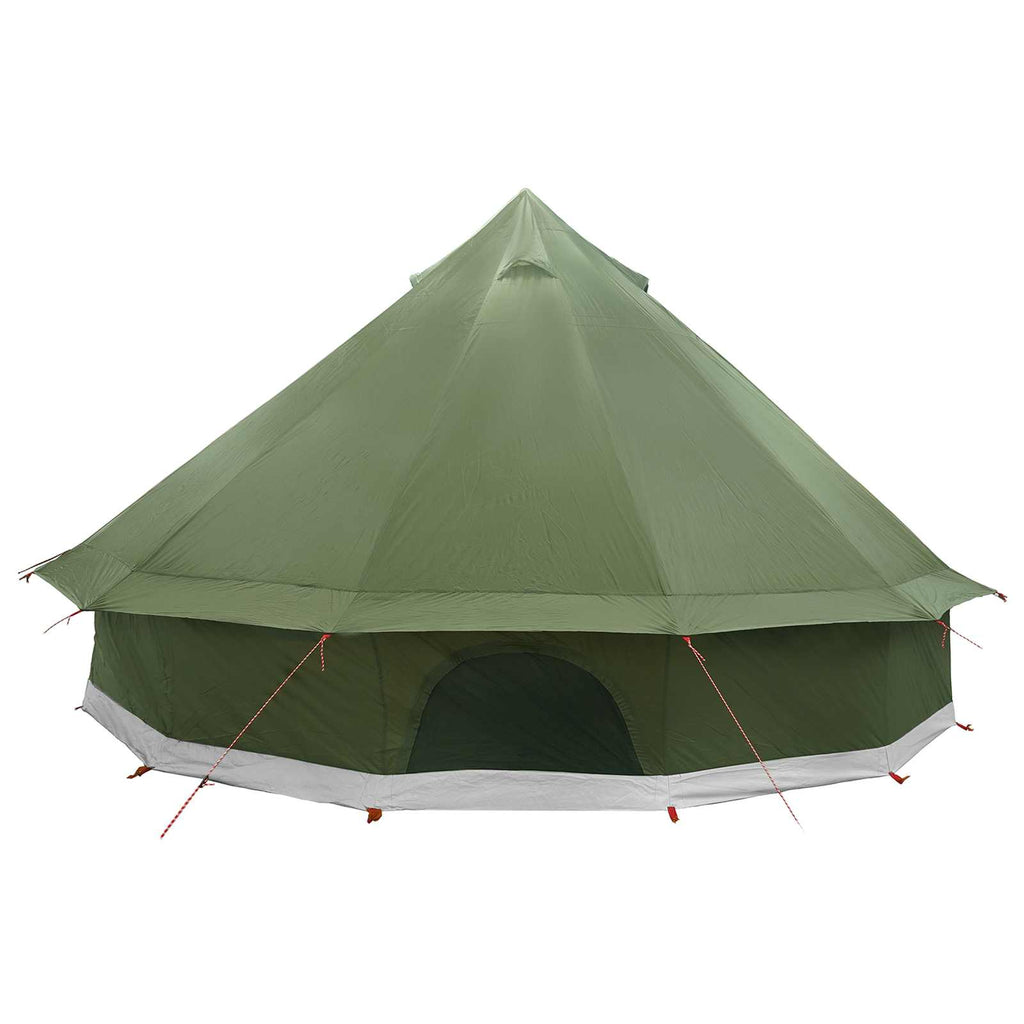 vidaXL Namiot Tipi z dachem Oliwkowy zielony 500 x 500 x 300 cm