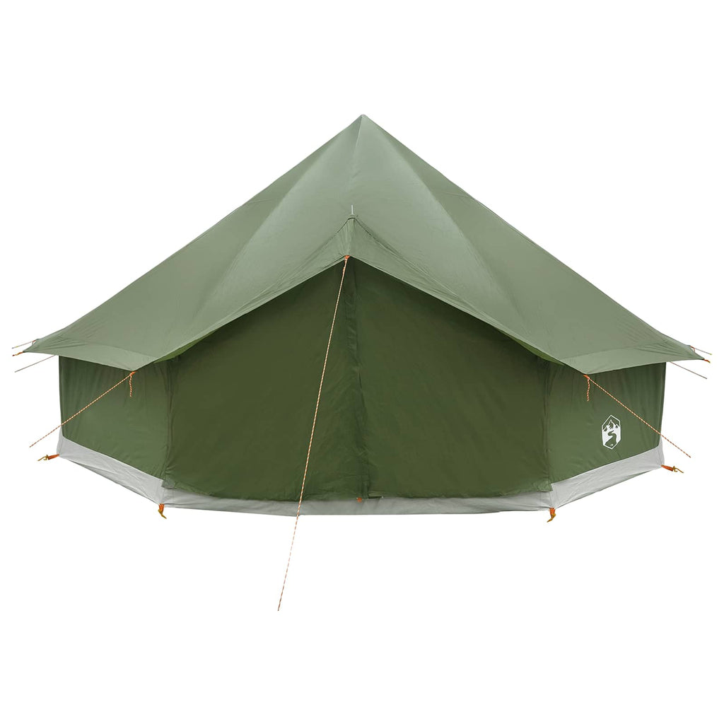vidaXL Namiot Tipi z dachem Oliwkowy zielony 500 x 500 x 300 cm