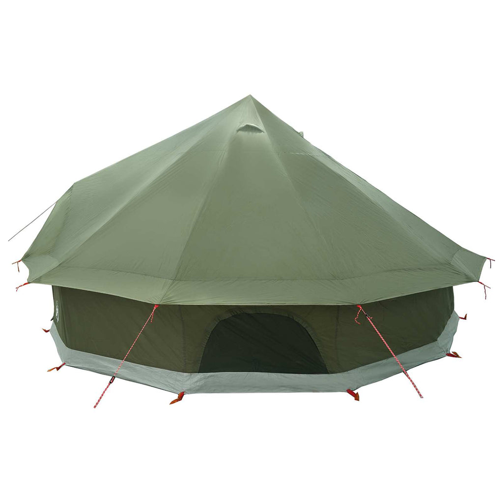 vidaXL Namiot Tipi z dachem Oliwkowy zielony 500 x 500 x 300 cm