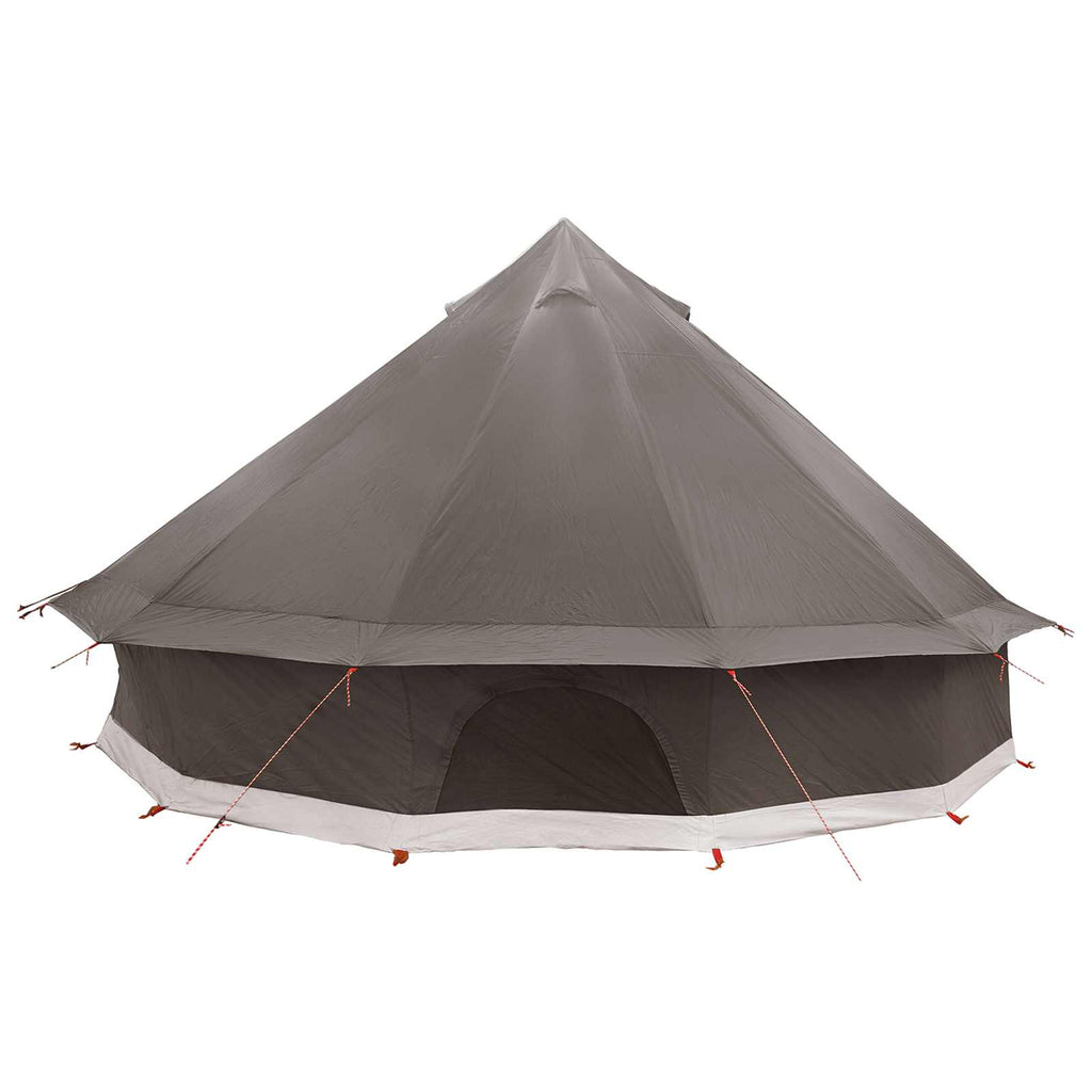 vidaXL Namiot Tipi Brązowy Szary 500 x 500 x 300 cm Poliester i Stal