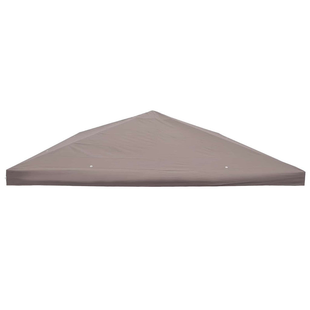 vidaXL Pokrycie altany Ciemnoszary 300 x 300 cm Poliester i Stal