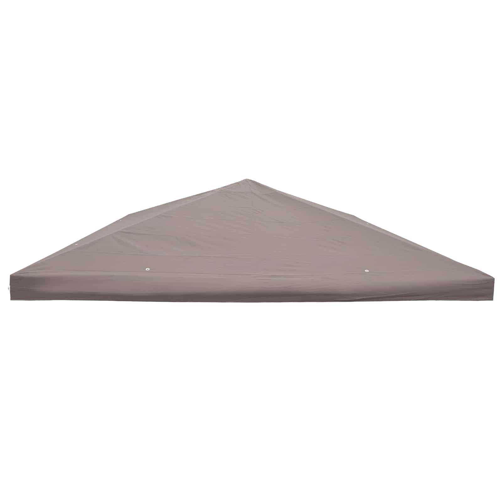 vidaXL Pokrycie altany Ciemnoszary 300 x 300 cm Poliester i Stal