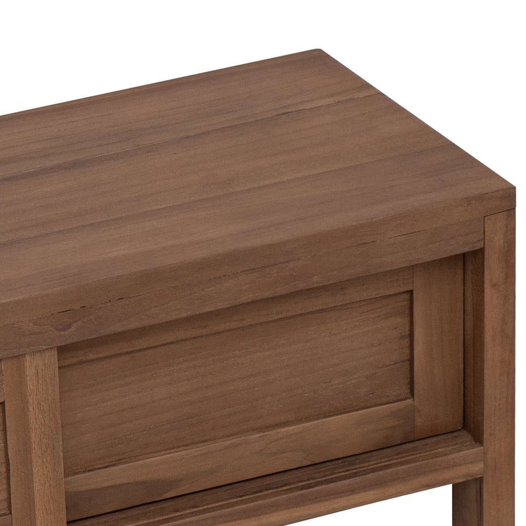 vidaXL Szafka pod telewizor 110 x 30 x 30 cm Lite drewno teakowe
