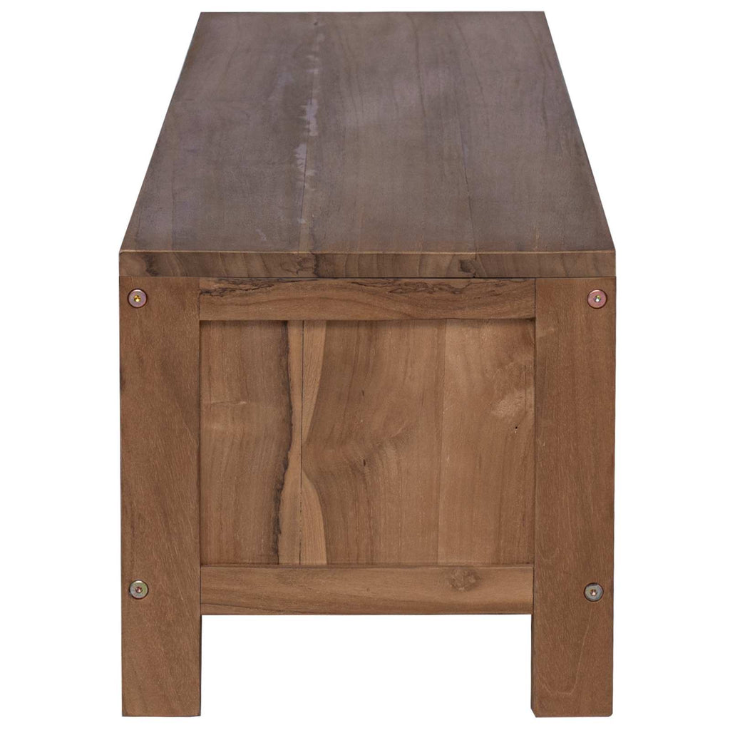 vidaXL Szafka pod telewizor 110 x 30 x 30 cm Lite drewno teakowe
