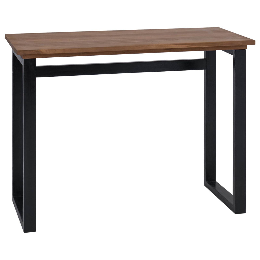 vidaXL Biurko naturalny Lite drewno teakowe 100 x 45 x 75cm