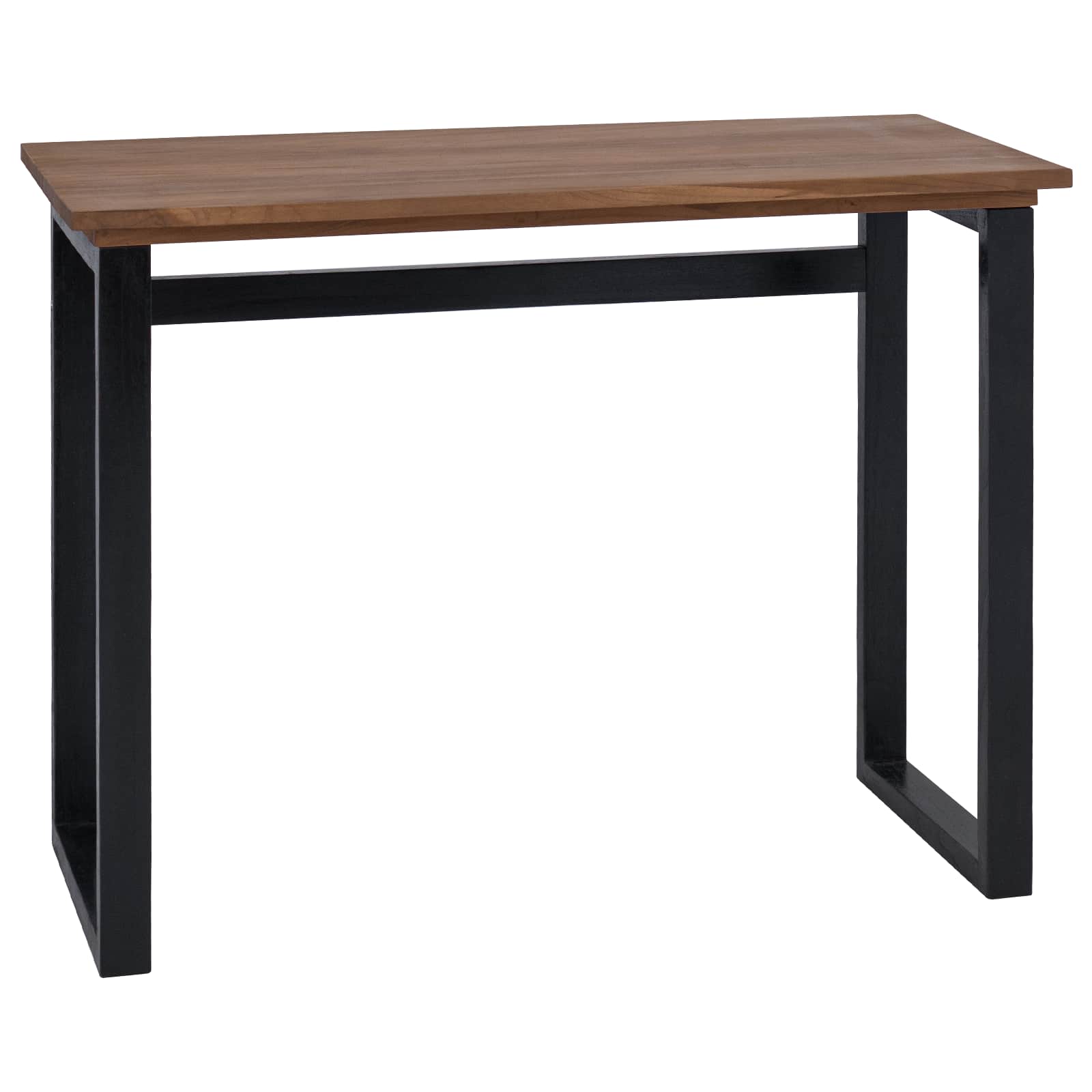 vidaXL Biurko naturalny Lite drewno teakowe 100 x 45 x 75cm