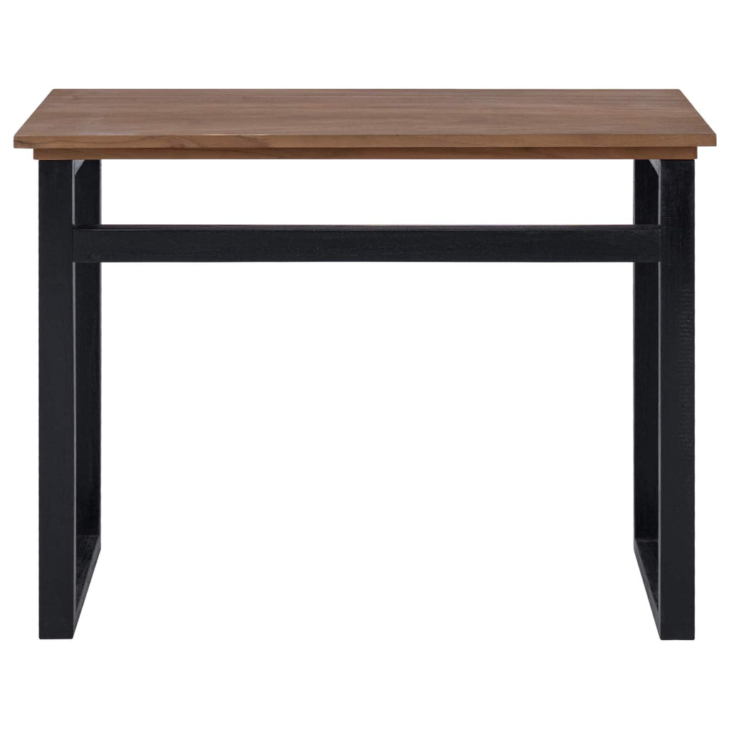 vidaXL Biurko naturalny Lite drewno teakowe 100 x 45 x 75cm