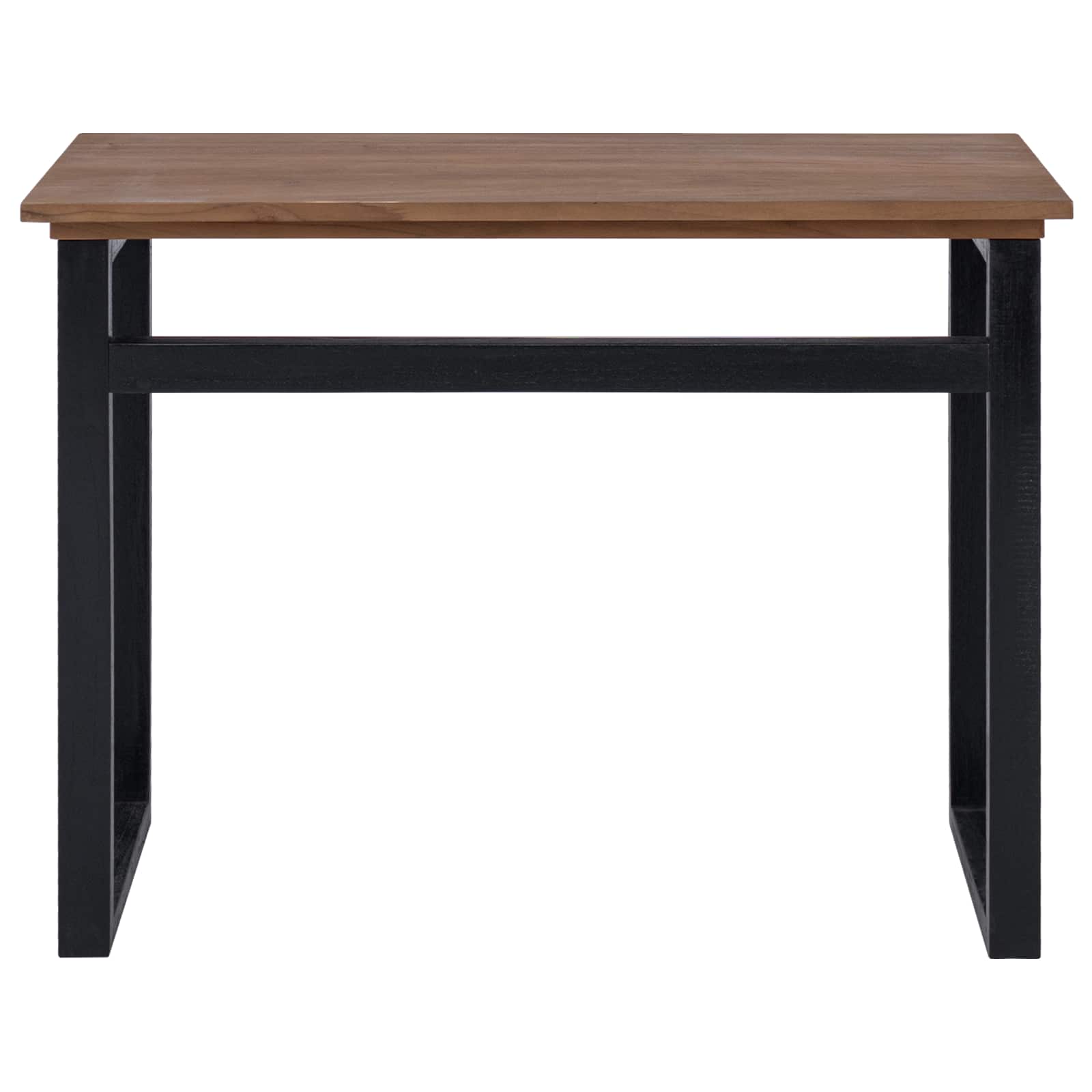 vidaXL Biurko naturalny Lite drewno teakowe 100 x 45 x 75cm
