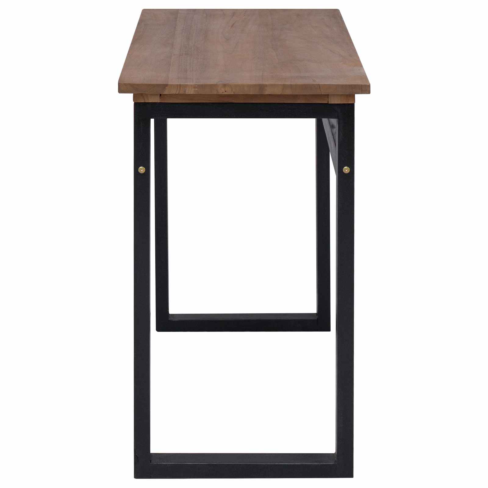 vidaXL Biurko naturalny Lite drewno teakowe 100 x 45 x 75cm