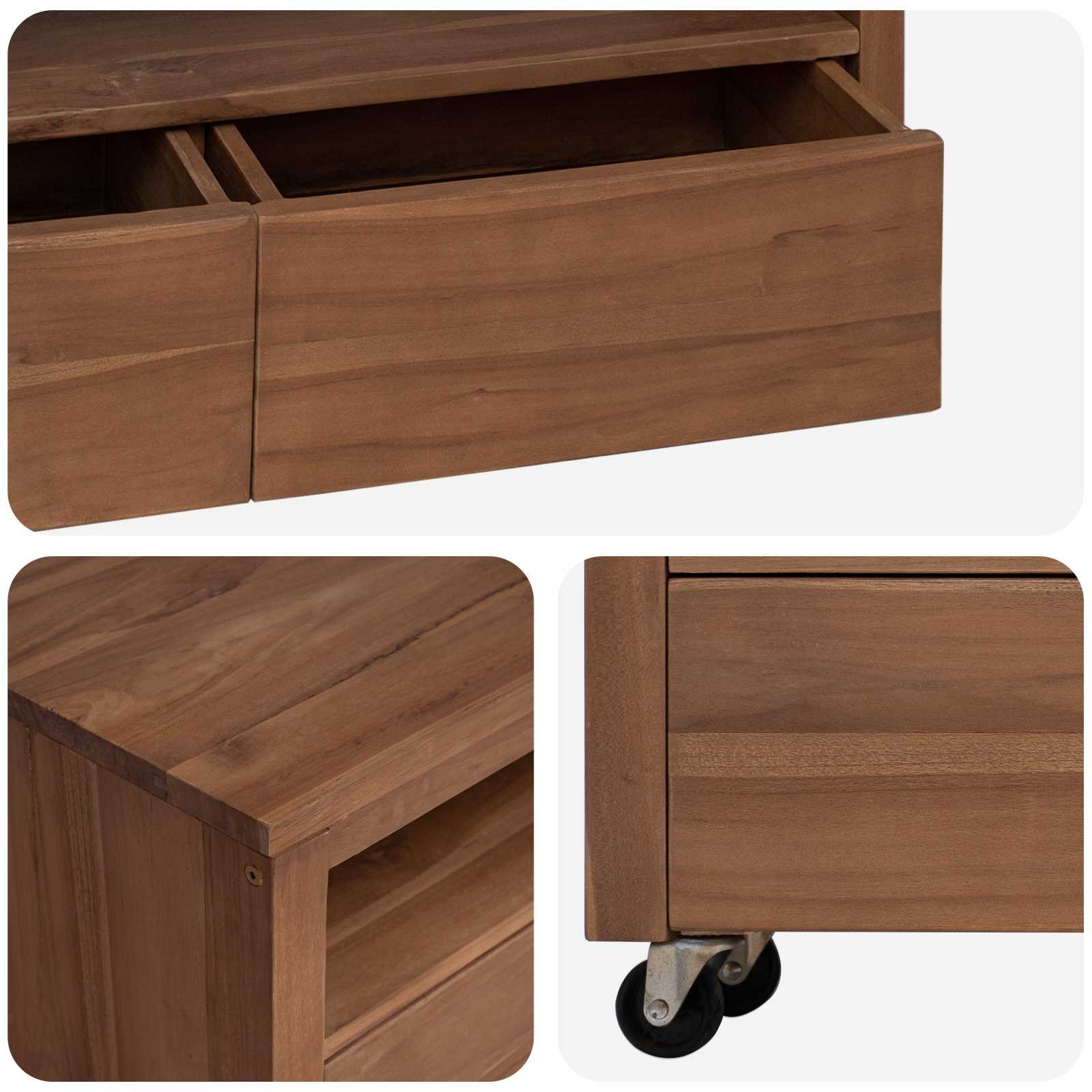 vidaXL Szafka pod telewizor 110 x 30 x 40 cm naturalny