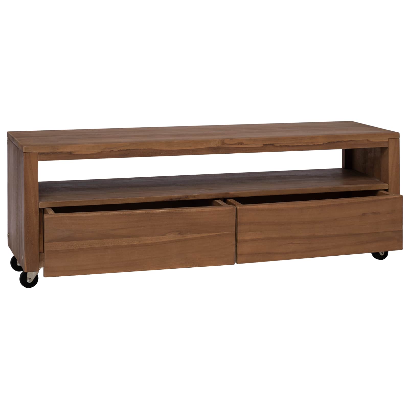 vidaXL Szafka pod telewizor 110 x 30 x 40 cm naturalny