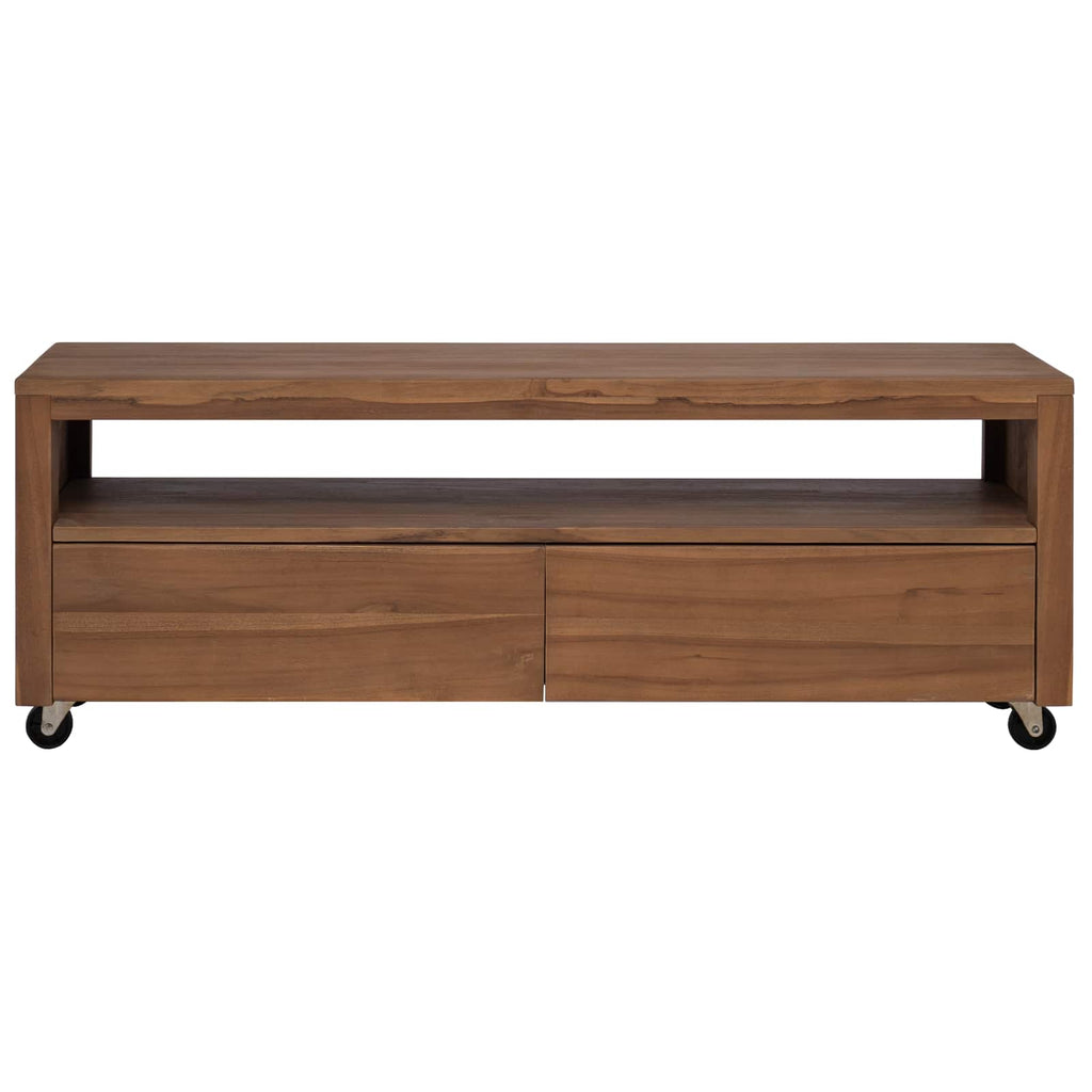 vidaXL Szafka pod telewizor 110 x 30 x 40 cm naturalny