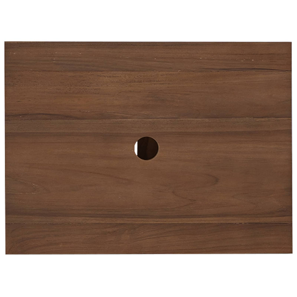 vidaXL Szafka Łazienkowa naturalny 60 x 45 x 75 cm Lite drewno teakowe