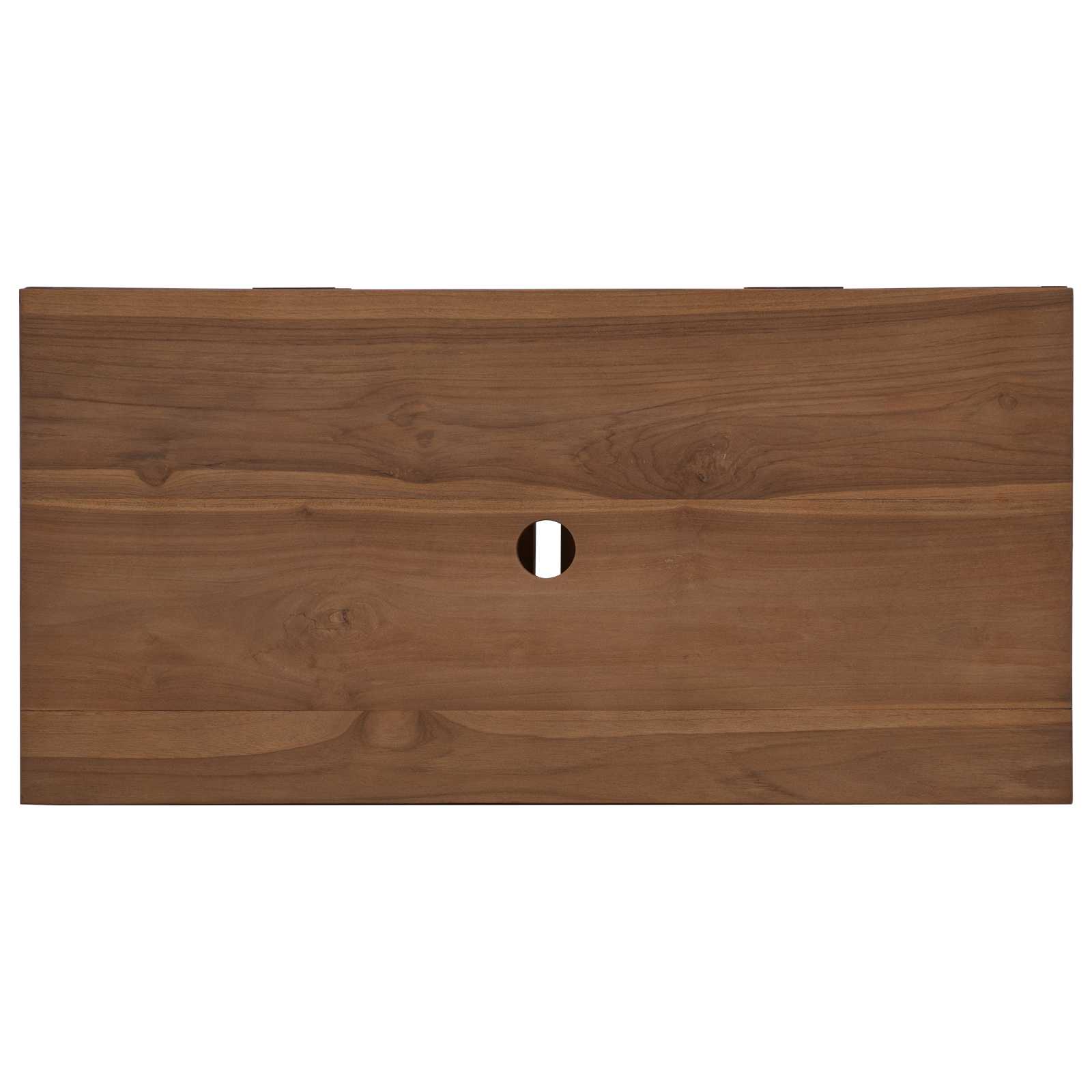vidaXL Szafka Łazienkowa naturalny 90 x 45 x 75 cm Lite drewno teakowe