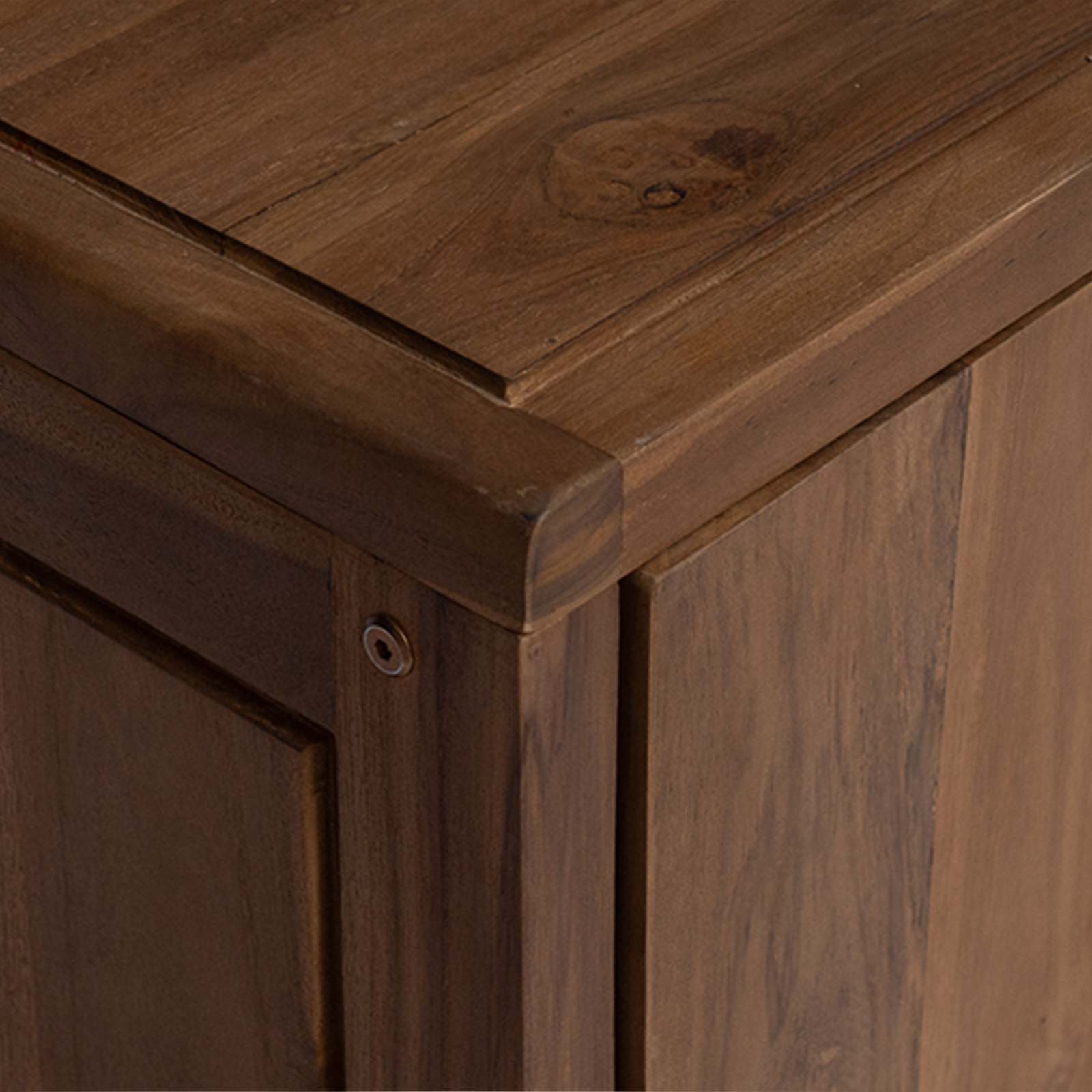vidaXL Szafka Łazienkowa naturalny 45 x 30 x 70 cm Lite drewno teakowe