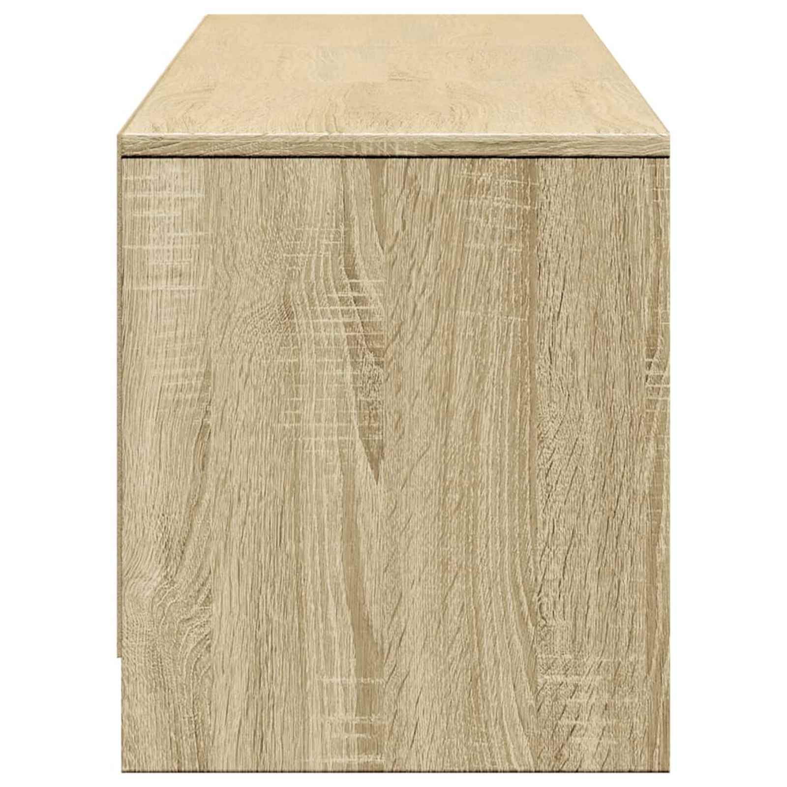 vidaXL Szafka pod telewizor z LED z szufladą Sonoma 165 x 34 x 40 cm