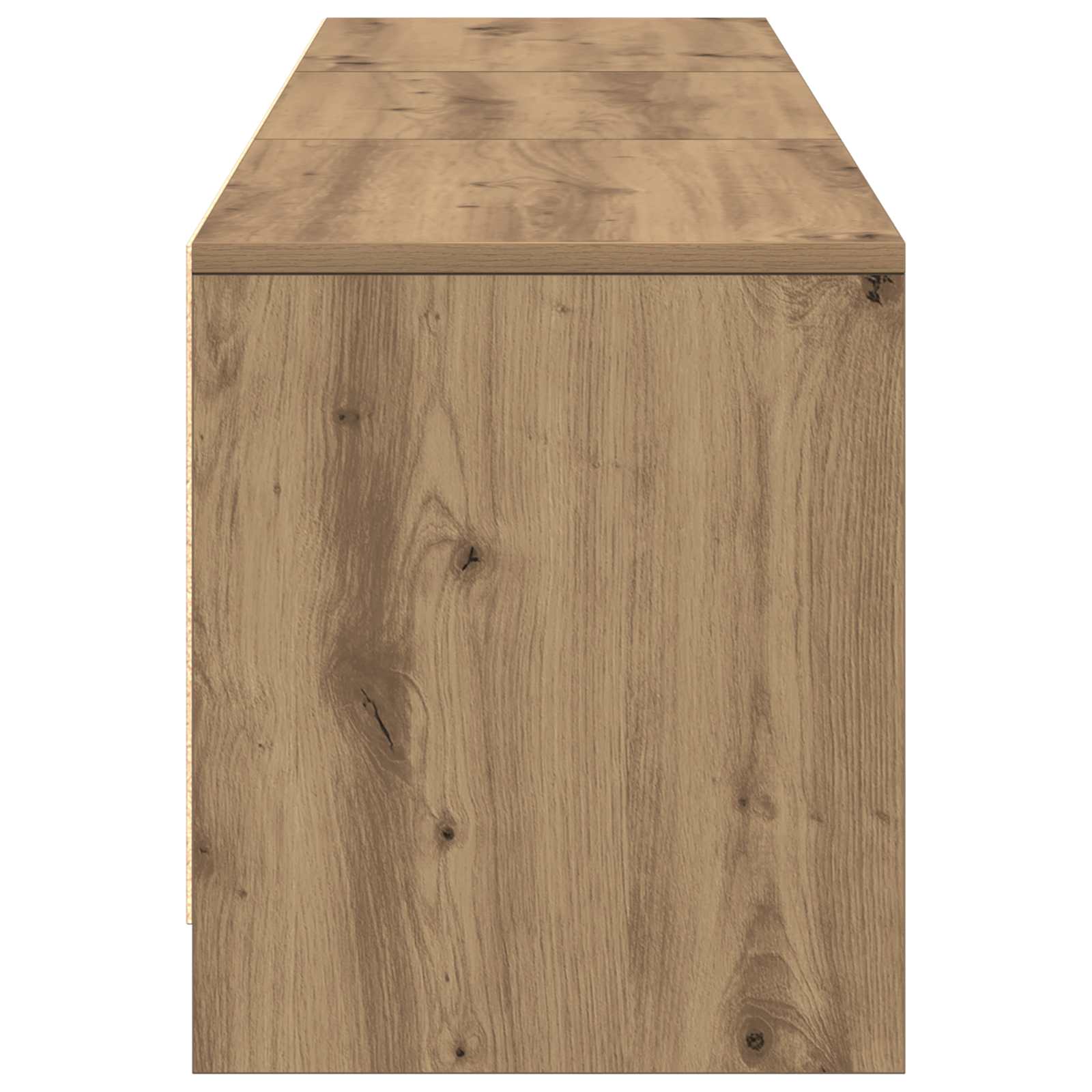 vidaXL Szafka pod telewizor z LED Dąb rzemieślniczy 165 x 34 x 40 cm