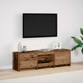 vidaXL Szafka pod telewizor 140 x 34 x 40 cm Stare drewno