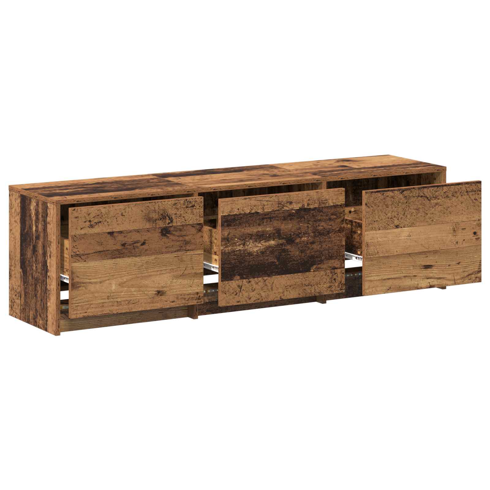 vidaXL Szafka pod telewizor 140 x 34 x 40 cm Stare drewno