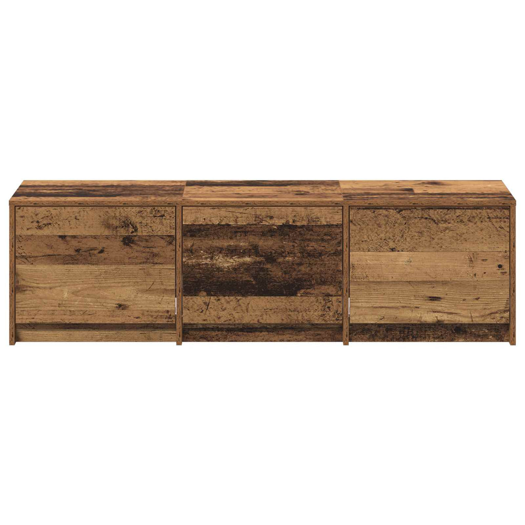 vidaXL Szafka pod telewizor 140 x 34 x 40 cm Stare drewno