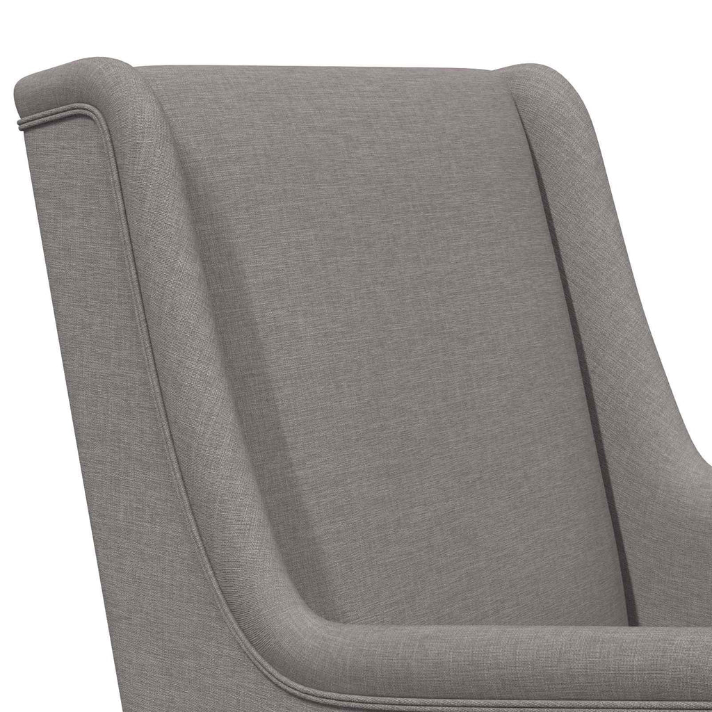 vidaXL Fotel bujany Ciemnoszary 62 x 80 x 85 cm tkanina