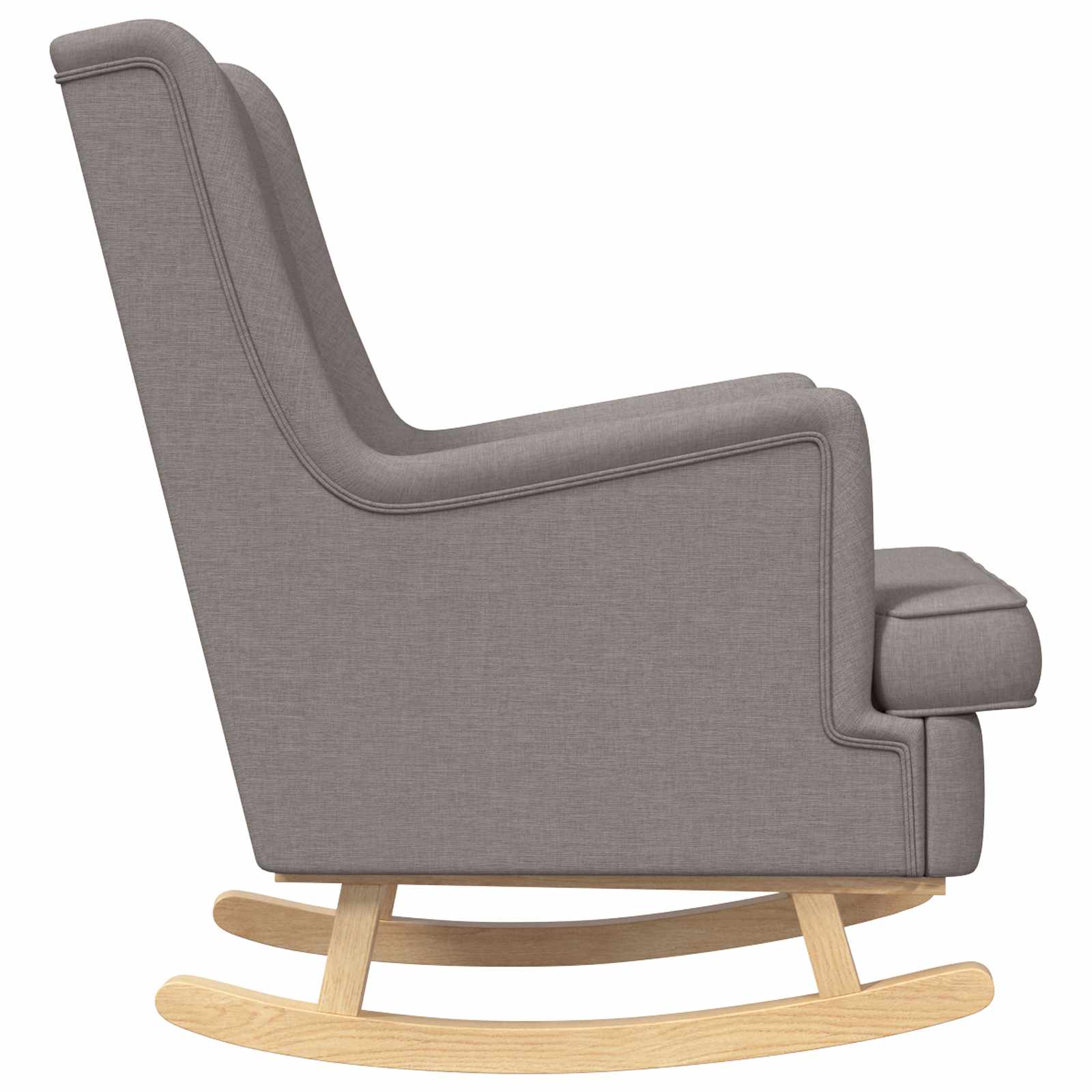 vidaXL Fotel bujany Ciemnoszary 62 x 80 x 85 cm tkanina