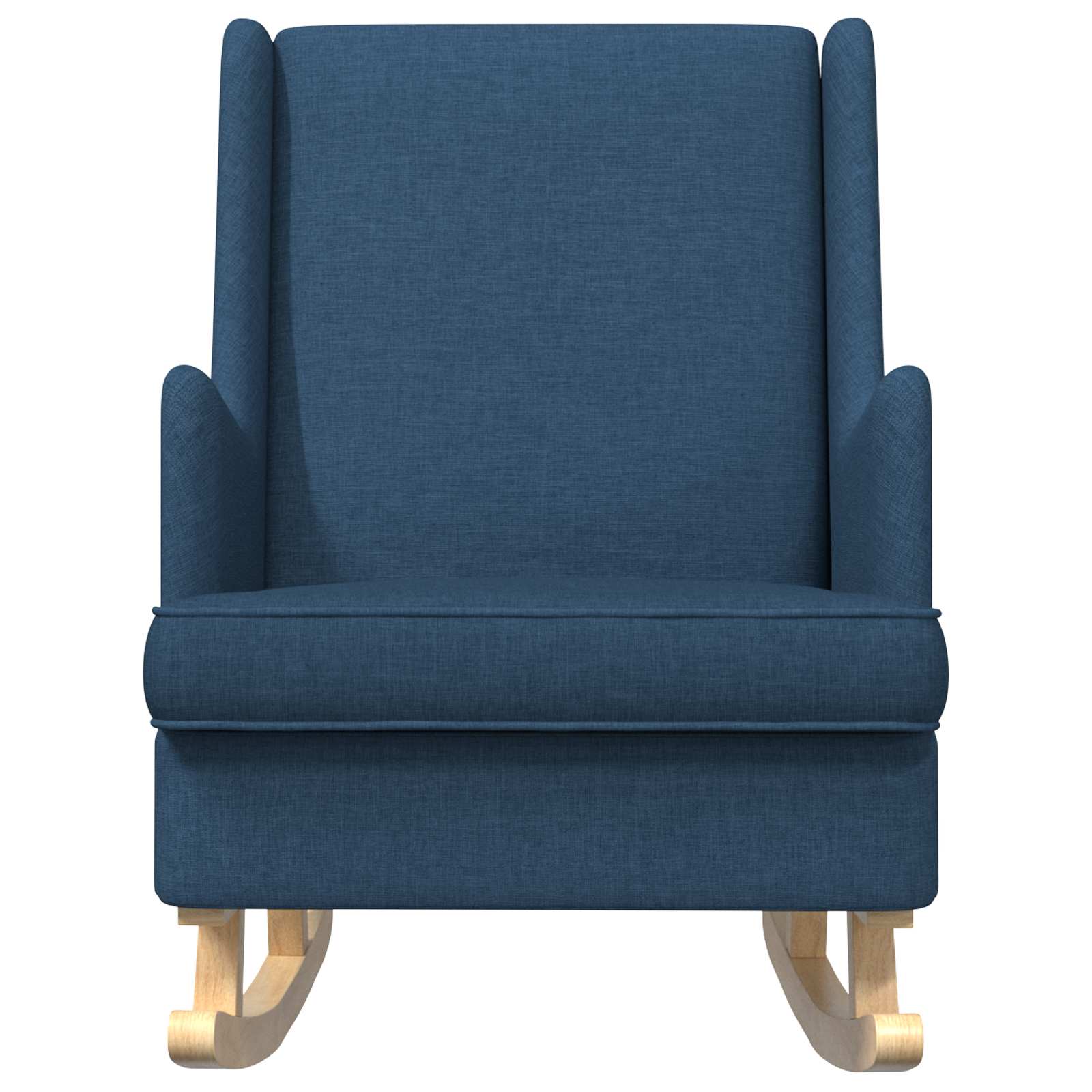 vidaXL Fotel bujany Niebieski 62 x 80 x 85 cm tkanina